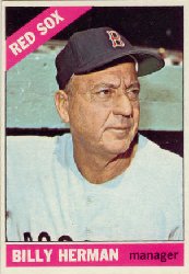 1966 Topps Baseball Cards      037      Billy Herman MG